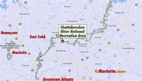 Chattahoochee River Fishing Map Alexia Lorraine