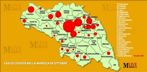 Coronavirus Marsica Nuovi Contagiati Nel Giro Di Ore La Mappa