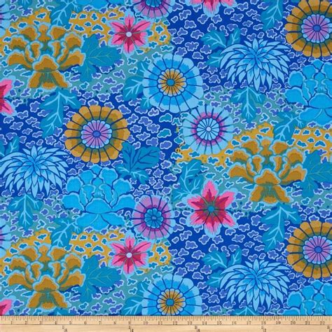 Kaffe Fasset Collective Dream Blue From Fabricdotcom Designed By Kaffe Fassett For Westminster