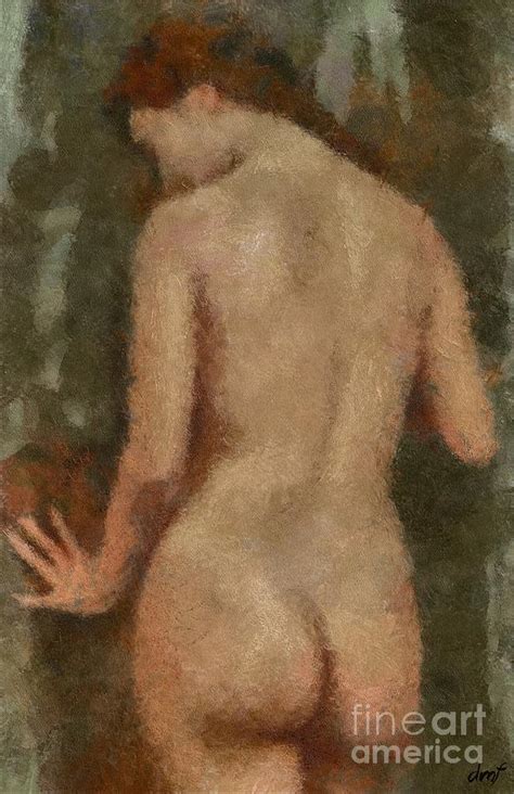 Standing Nude Painting By Dragica Micki Fortuna Fine Art America