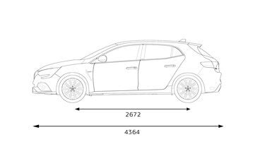 New Megane R S Dimensions Specifications Renault Uk