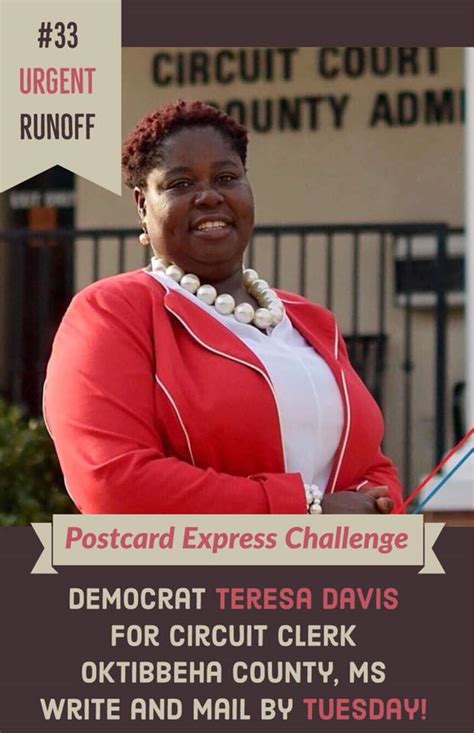 Campaign 33 Democrat Teresa Davis