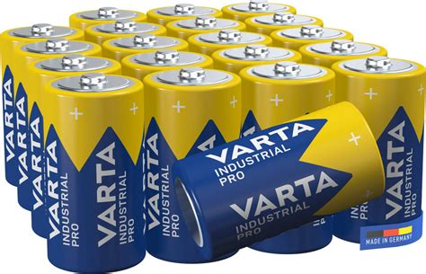 Varta Industrial Pro C Baby Alkaline Batteries Lr Pack Made In