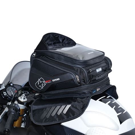 Oxford Lifetime M R Magnetic Tank Bag Black Free Uk Delivery