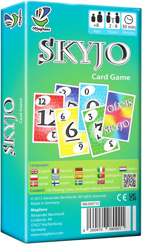 Magilano SKYJO - The entertaining game for young and old
