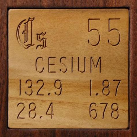 cesium atomic clock | ffacessorios