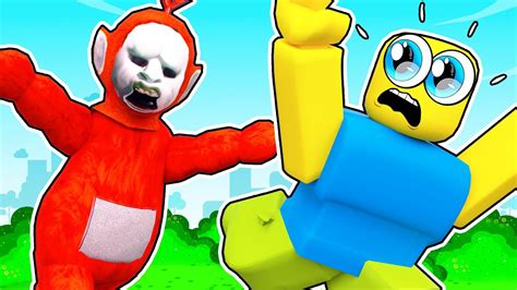 CAN I SURVIVE ROBLOX HUNGRY TUBBIES HUGE SECRET UNLOCKED YouTube