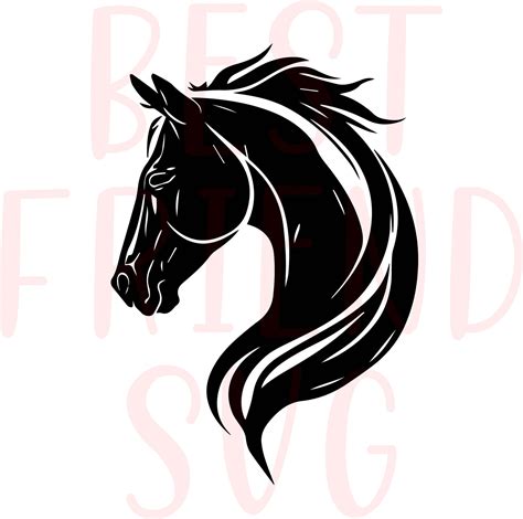 Beautiful Horse Svg File For Cricut And Silhouette Horse Svg Etsy