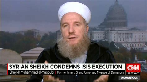 Cnn Syrian Scholar Sheikh Muhammad Al Yaqoubi Condemns Isis Youtube