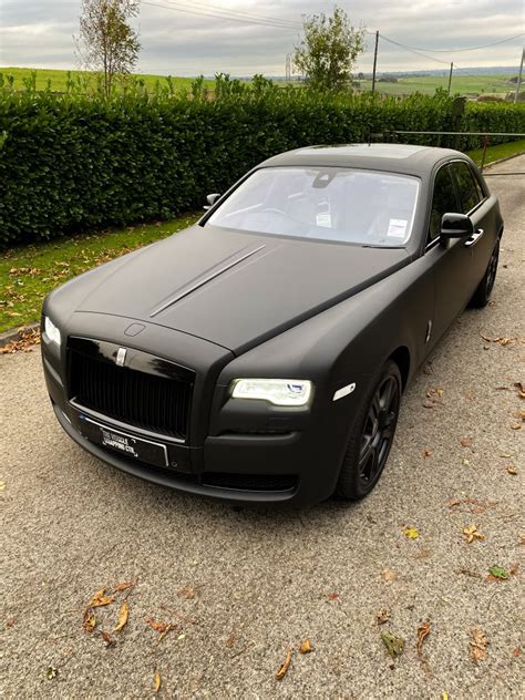 Rolls Royce Ghost Matte Black Personal Wrapping Project