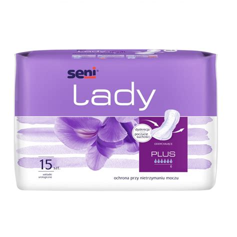 Wkładki urologiczne dla kobiet SENI LADY PLUS - Sklep Medyczny Kurier