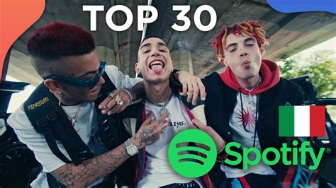 Le 30 canzoni più ascoltate in streaming su Spotify ITALIA YouTube