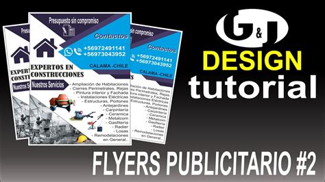 Como Hacer Flyers Volantes Publicitario Para Tu Empresa En Coreldraw