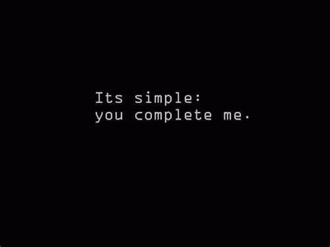 Le Love: you complete me