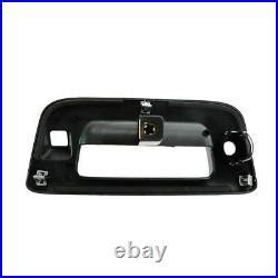 Rear View Camera With Tailgate Handle Bezel Kit For GMC Sierra Chevy