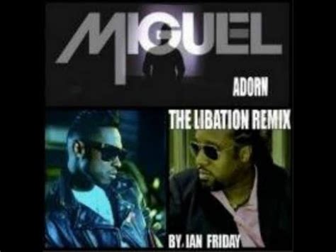 Miguel Adorn Ian Friday Instrumental Remix Youtube