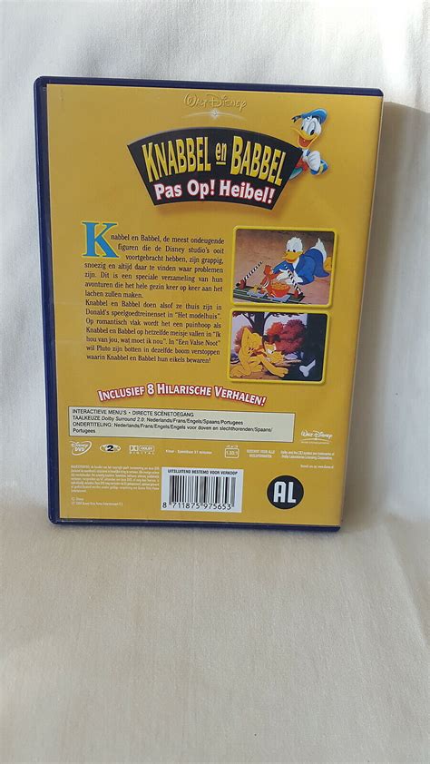 Walt Disney S Classic Cartoons Starring Chip N Dale DVD DUTCH RELEASE