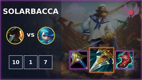 [ Solarbacca ] Gangplank Top Vs Gwen Na Grandmaster Lol Season 2022