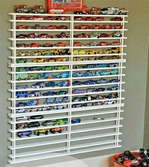 Pin By Kelly Parra On Manualidades Toy Storage Solutions Clever Storage Hot Wheels Bedroom