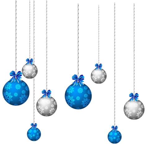 Clipart PNG Di Natale Blu PNG Mart