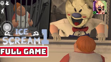 Ice Scream 1 Horror Adventure Full Gameplay Walkthrough Tutorial No