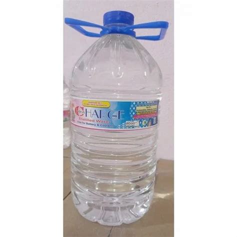 5L Charge Distilled Water For Battery Use Bottle Of 5 Litre At Rs 35