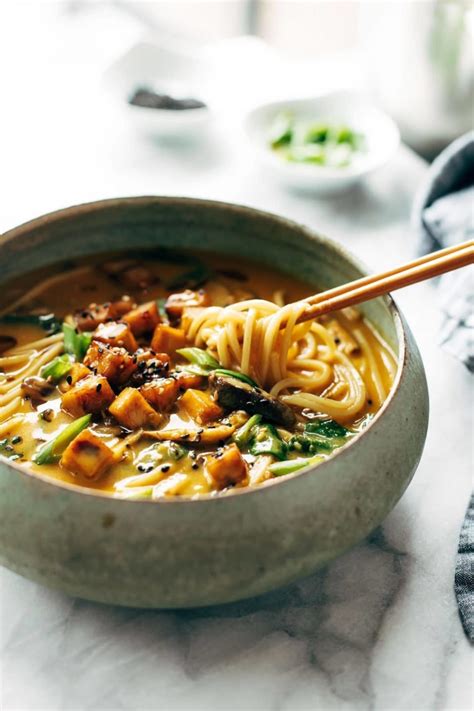 Coconut Curry Ramen Recipe Pinch Of Yum