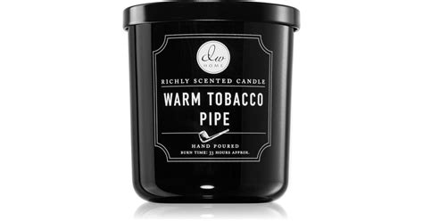 DW Home Signature Warm Tobacco Pipe Scented Candle Notino Co Uk