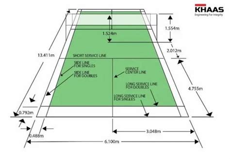 Badminton Court Design Services at ₹ 2000/square feet in New Delhi | ID ...