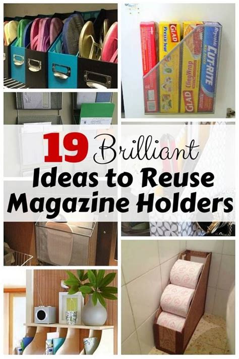 10 Brilliant Ideas To Reuse Magazine Holders