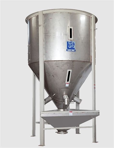 Vertical Mixer Plastic Waste Recycling Machines On Integrated Solutions Co