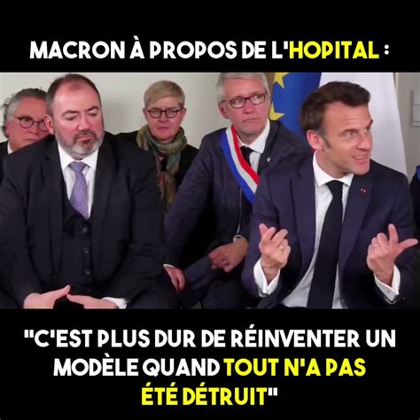 Contre Attaque on Twitter Macron à Vendôme à propos du modèle de l