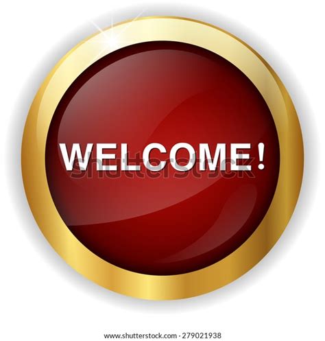 Welcome Button Stock Vector Royalty Free 279021938 Shutterstock