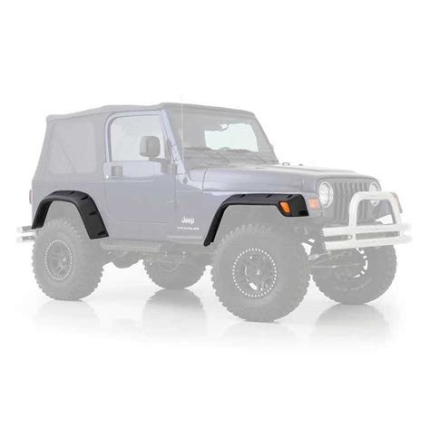 Front And Rear Fender Flares Smittybilt Wrangler Tj