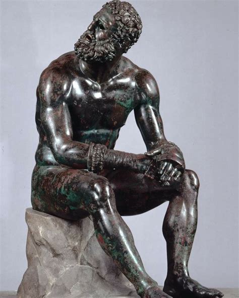 Boxer Of The Quirinal Aka Boxer At Rest A Hellenistic Greek