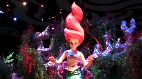 The Little Mermaid Ride Ariels Undersea Adventure In Disney California Adventure Youtube