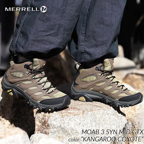 Merrell Moab Syn Mid Gtx Kangaroo Coyote