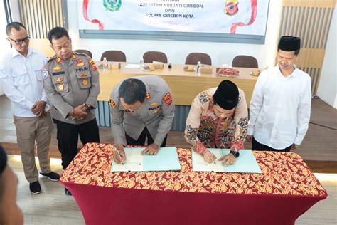 Iain Cirebon Kembali Perpanjang Kerjasama Dengan Polres Cirebon Kota Di