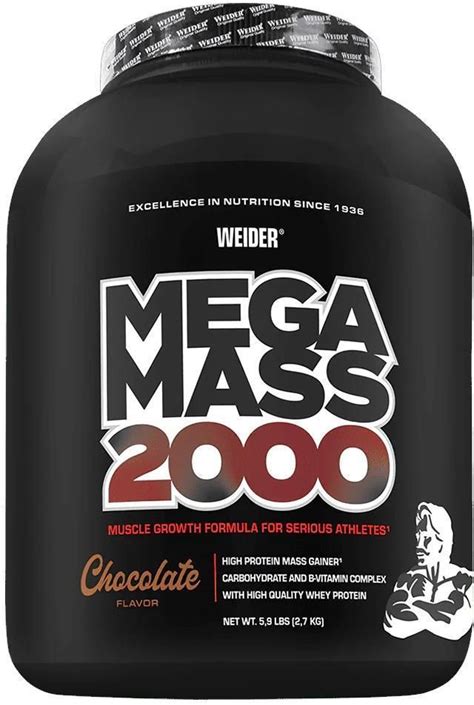 Weider Super Mega Mass 2000 3000g Ceny I Opinie Ceneo Pl