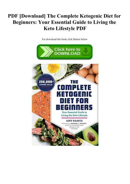 The Complete Ketogenic Diet For Beginners Your Essential Guide To