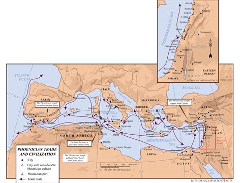 Phoenician Trade and Civilization c. 1200 to 332 BC : r/MapPorn