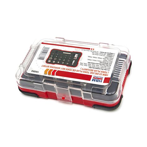 Set biti torx, HBM, torx plus, torx plus security, 23 piese - eMAG.ro