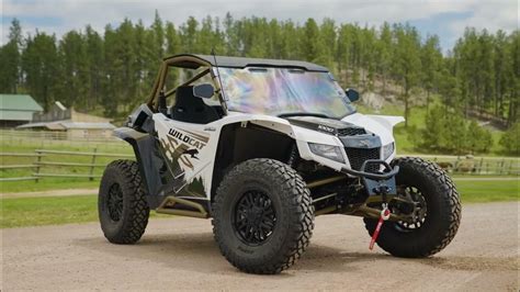 Model Year 2023 New Arctic Cat Wildcat Xx Black Hills Edition Walkaround Youtube