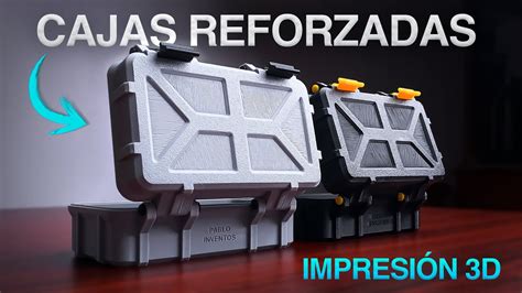 El Truco que utilicé para Diseñar e Imprimir en 3D Cajas Reforzadas Muy