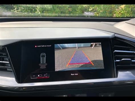 Audi Q4 F4 E Tron Reversing Camera YouTube