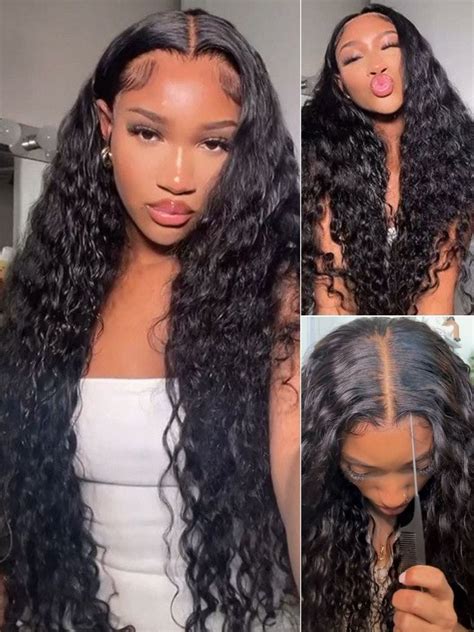 Nadula Flash Sale X And X Water Wave Put On And Go Human Hair Wig