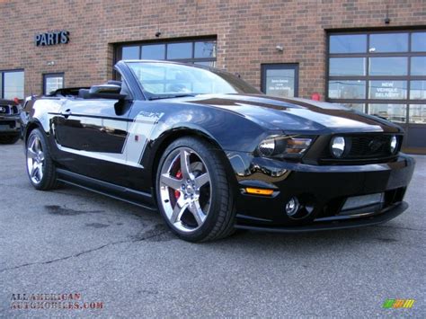 2010 Ford mustang convertible black