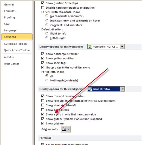 Show Or Do Not Show Zeros In Excel Auditexcel Co Za Hot Sex Picture