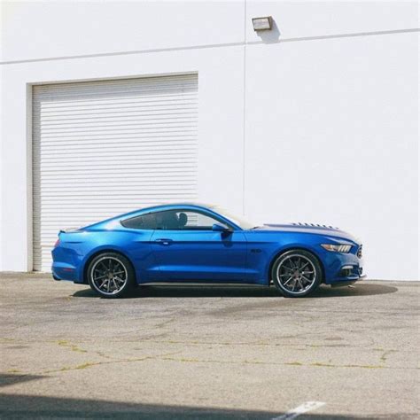 Ford Mustang GT S550 Blue Ferrada CM2 Wheel Front