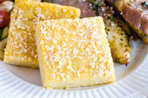 Baked Polenta With Parmesan Cupcakes And Kale Chips